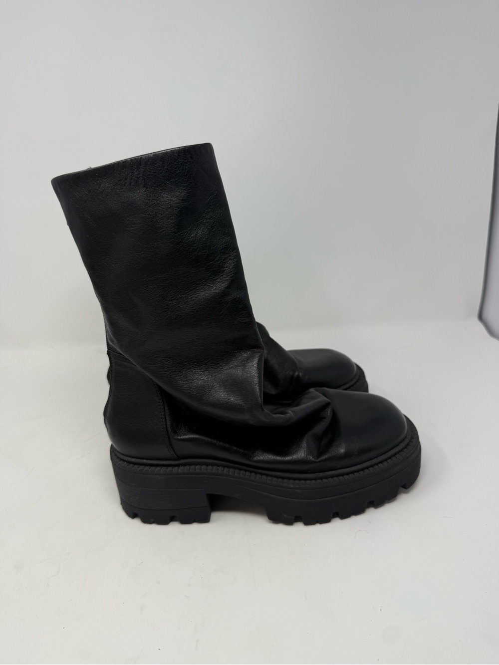 Free People Emma Ruched Boot Size 6.5 - Picture 3 of 11